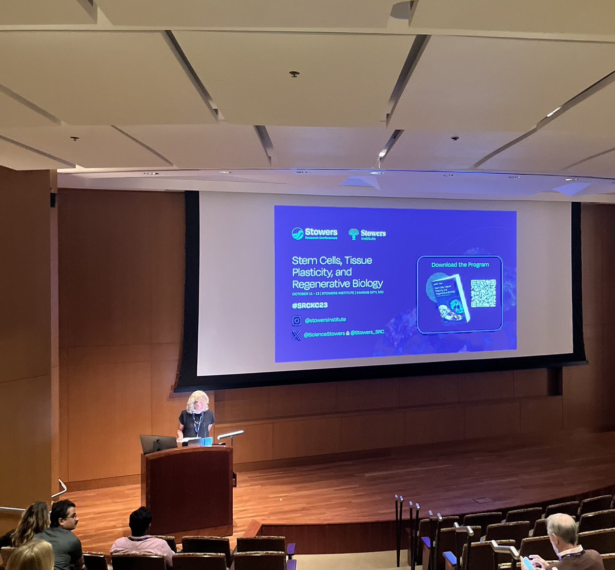 Stowers Institute (@sciencestowers) on Twitter photo Kicking off day 2 of #SRCKC23 with opening remarks from <a href="/LabPiotrowski/">Piotrowski Lab</a>! Looking forward to another day of discussions about #stemcells, tissue plasticity, & regenerative #biology. Kicking off day 2 of #SRCKC23 with opening remarks from <a href="/LabPiotrowski/">Piotrowski Lab</a>! Looking forward to another day of discussions about #stemcells, tissue plasticity, & regenerative #biology.