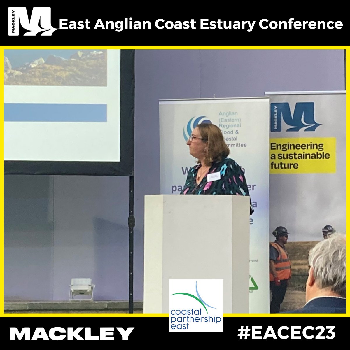 jtmackley's tweet photo. The #EACEC23 is in full swing! Very proud to be sponsoring this event today for Coastal Partnership East.
#coastalprotection #coastalengineering #conference #coastalconstruction #norfolk #Ipswich #engineeringasustainablefuture https://t.co/iXffn6ilUJ