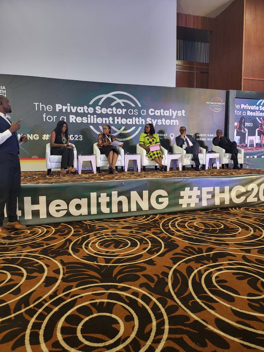 eochigboudeh's tweet photo. @cihp_ng participating in the Future of Health Conference #PS4HealthNG #FHC2023 https://t.co/J49YGvhIHN