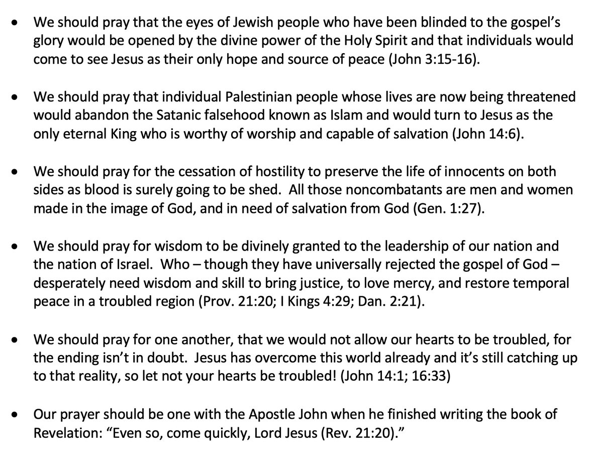 Some thoughts on HOW to pray for Israel: