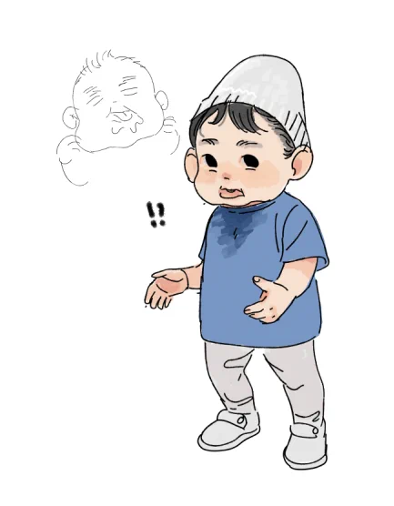 甥、赤子からもう少年になっててワロた 