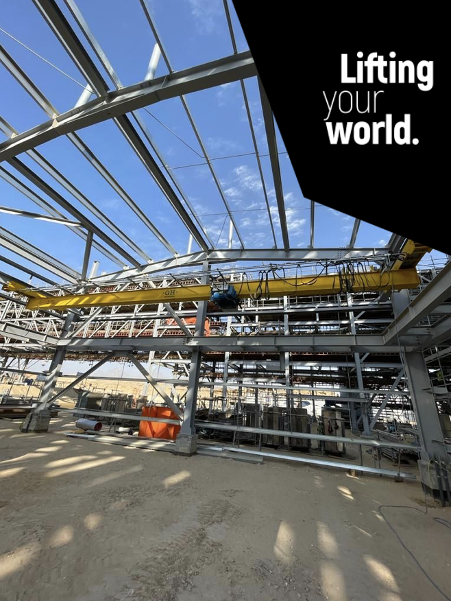 EtihadCranes's tweet image. We give you the #Ultimate crane experience. 
The all-new #underslung #overheadcrane is a revolution in the industry. Contact GH Arabia to find more like this. 
At GH Arabia, we want to give you the #highestquality of solutions to customers in the region.