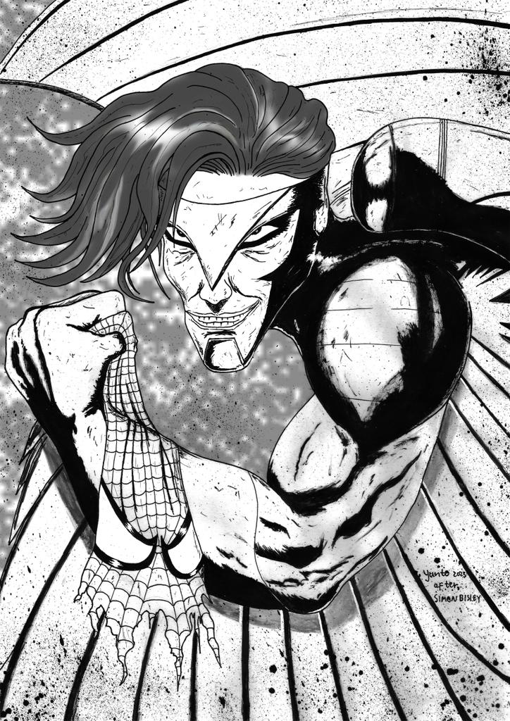 YantonoLiong's tweet photo. Day 12 of my Inktober. Adrian Tomes a.k.a Vulture. He is one of the oldest, most sinister of the villains in the Spider-Man universe. 
#marvelcomics #spiderman #theamazingspiderman #vulture #adriantoomes #inktober #inktober2023 #art #spidertober #yantoliongart https://t.co/e8SRRPXwHc