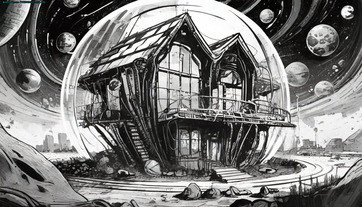 webnavig's tweet photo. #built #bubble, #windows, #doors, #porches, #awnings, #middle #SPACE, #cyberpunk #lights, #Hyper #Detail, #Octane #Rendering, #Unreal #Engine, #V-Ray, #s5000 #uplight #crypto #Digital #NFT #webnavig Welcome to https://t.co/MhudgoSeJt https://t.co/N0bqnNJErv