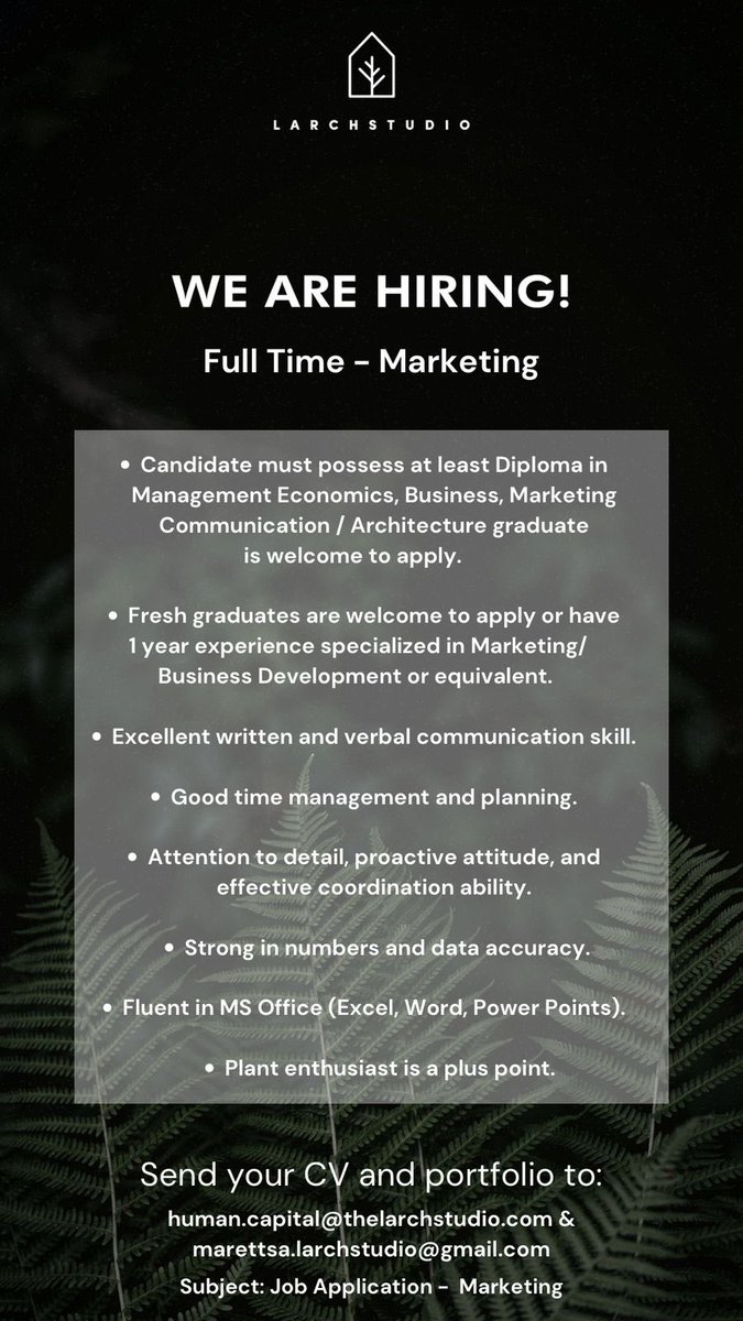 butirandebujkt's tweet photo. @hrdbacot Kita buka loker full time marketing! Kantor di antasari - jaksel. Setiap hari dapat makan siang gratis. Yuk apply!😆 https://t.co/ShNjWgp5KC