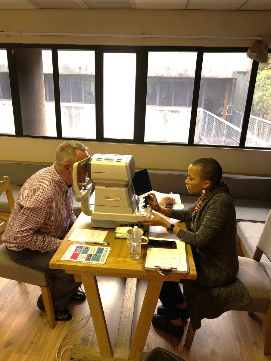 CHAI_health's tweet photo. This year’s #WorldSightDay is focused on #EyeCare in the workplace. Our CHAI #SouthAfrica team hosted a workplace vision screening day to commemorate the day.
#LoveYourEyes #EyeCare #RightToSee https://t.co/AEm3YuHyI0