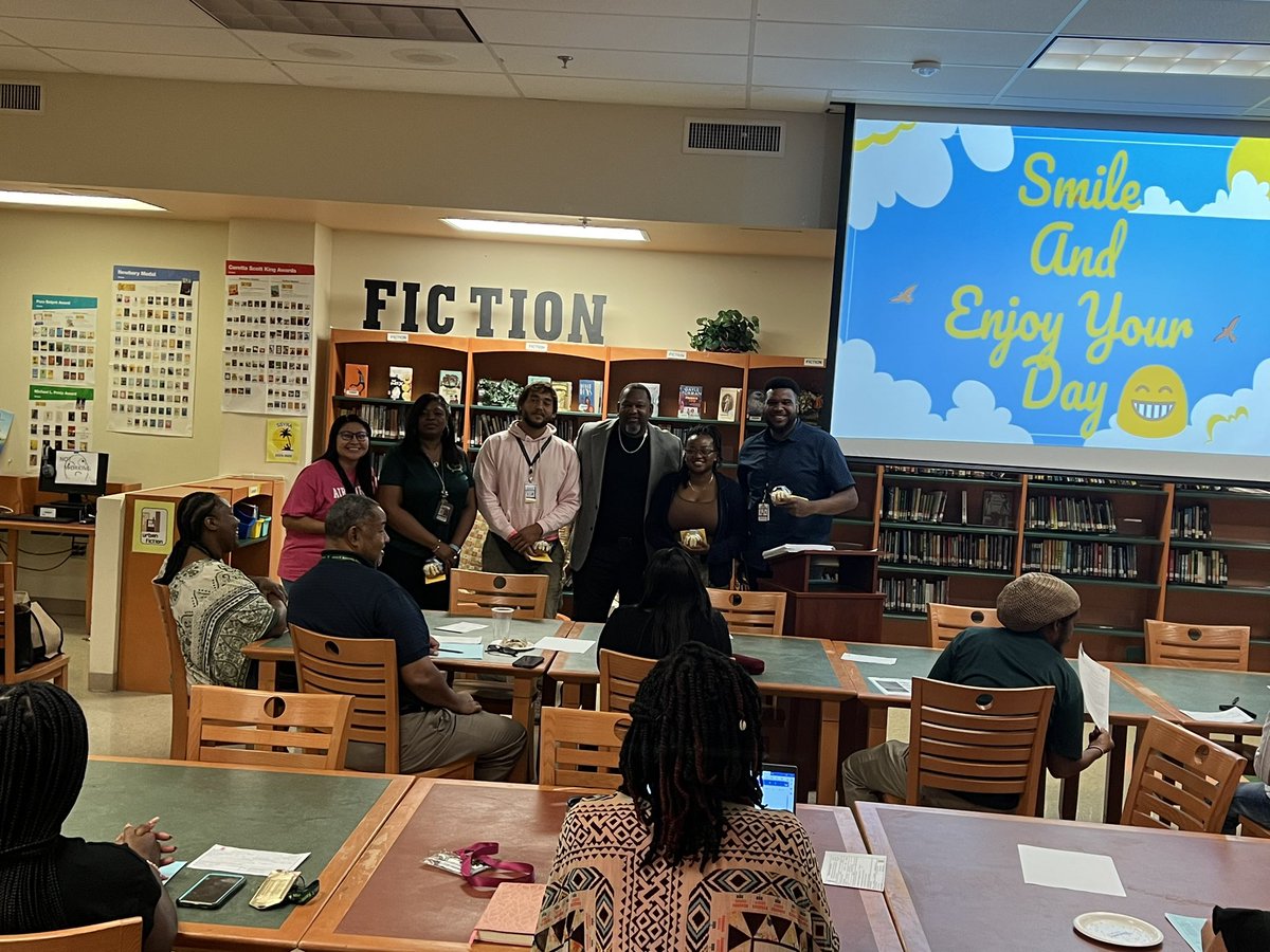 Dr. Benita Derico-Owen (@bdericoowen) on Twitter photo At JFK Middle we use our faculty meetings to celebrate our most important commodity; our people. Congratulations Ms. Laurore on being our Teacher of the month, and Happy Birthday October Babies <a href="/MoniqueFoushee1/">Monique Foushee</a> <a href="/RC_JFKPrincipal/">@Clark_JFKPrincipal</a> <a href="/PetitHomme_AP/">PH</a> <a href="/TimothyENance1/">Timothy E. Nance</a> <a href="/ThompsonMil1/">Mildred Thompson</a> At JFK Middle we use our faculty meetings to celebrate our most important commodity; our people. Congratulations Ms. Laurore on being our Teacher of the month, and Happy Birthday October Babies <a href="/MoniqueFoushee1/">Monique Foushee</a> <a href="/RC_JFKPrincipal/">@Clark_JFKPrincipal</a> <a href="/PetitHomme_AP/">PH</a> <a href="/TimothyENance1/">Timothy E. Nance</a> <a href="/ThompsonMil1/">Mildred Thompson</a>