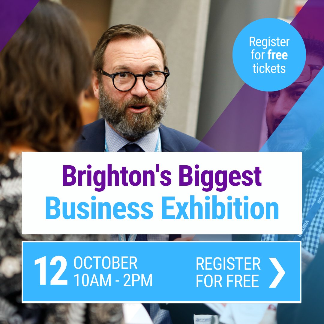Face-to-face networking is the best way to give your local business a competitive edge! Book a stand at the expo and start generating new business! Call 0845 139 9301 or go to b2bexpos.co.uk/event/brighton… for details on how you can exhibit!