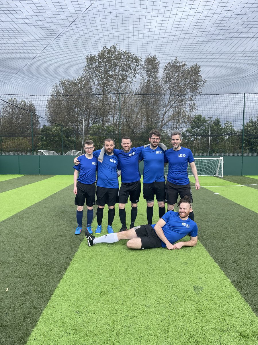 Last week, our football-loving colleagues from #BehaviourUKNorth formed a cracking team at the One Special Day Football Fives event to raise funds for @SpecialEffect! ⚽ In addition to winning a trophy, they all raised over £5,000 for the #charity. Well done everyone!