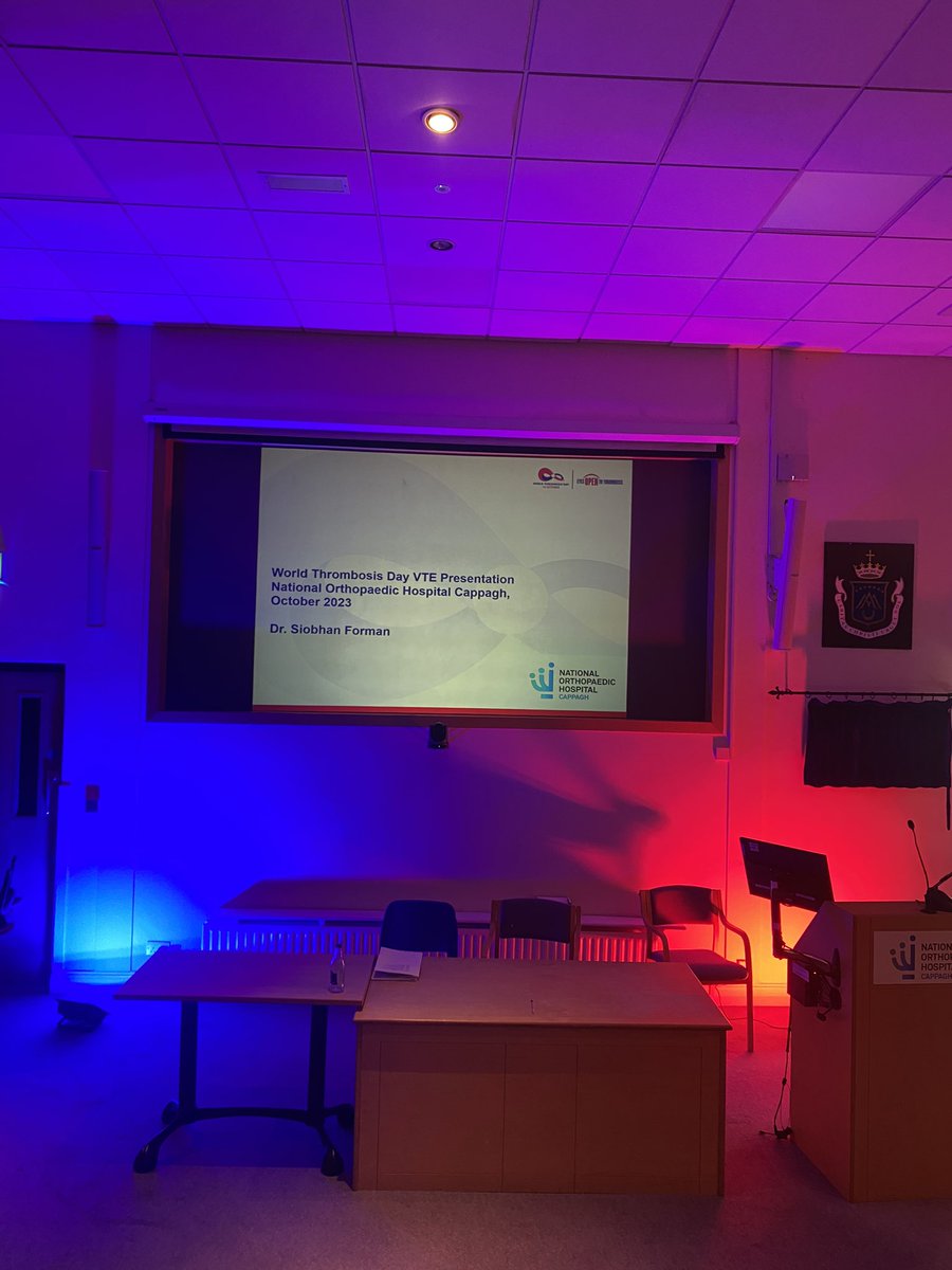Kicking off #WorldThrombosisDay activities <a href="/NOHCOrthopaedic/">National Orthopaedic Hospital Cappagh</a> with our Lunch N’Learn event today. #moveagainstthrombosis <a href="/ThrombosisIrL/">Thrombosis Ireland</a> <a href="/thrombosisday/">World Thrombosis Day</a> @IEHospitalGroup <a href="/annmarieo9/">annmarieo</a> @valvirgo1 <a href="/BarryKevane/">Barry Kevane</a>