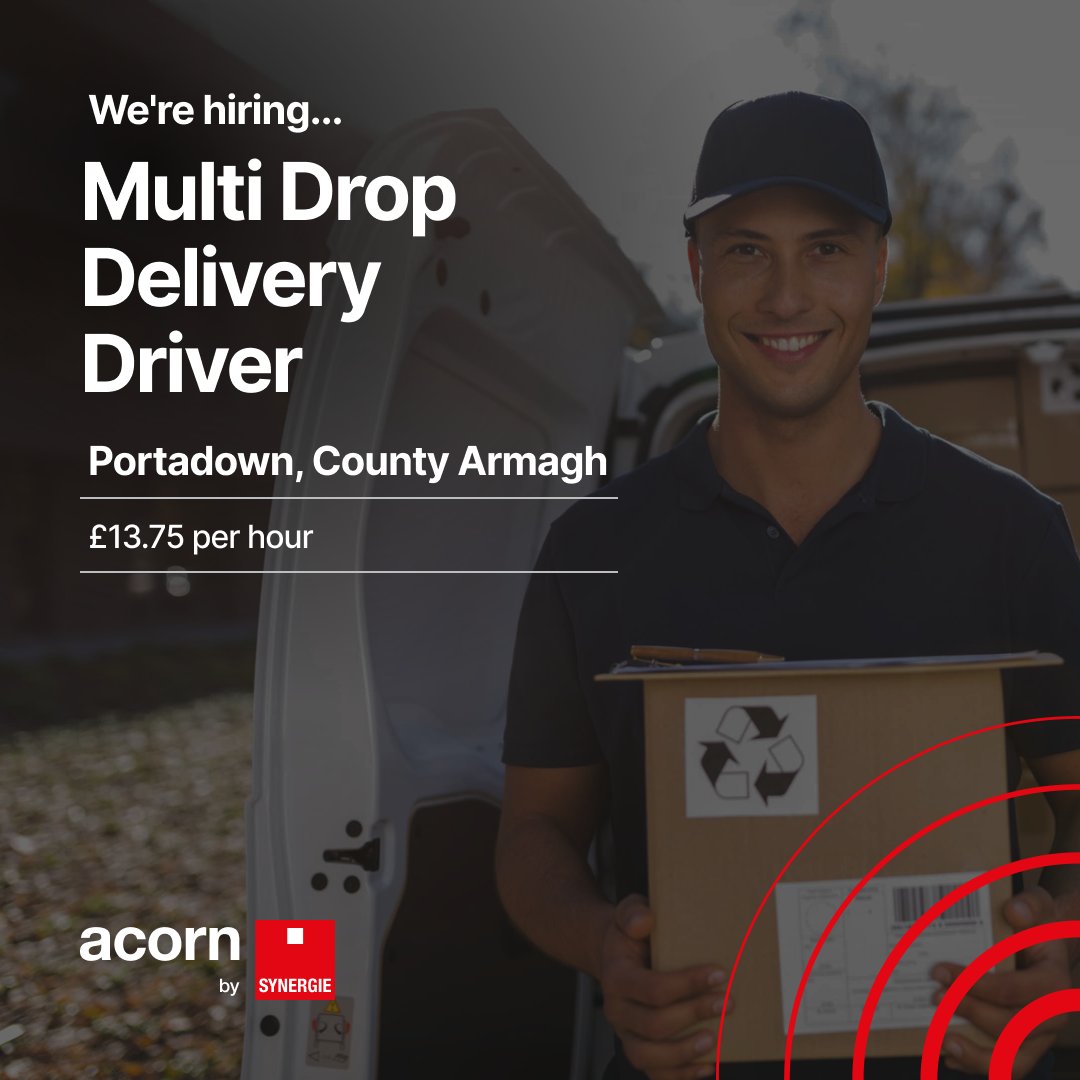Acorn by Synergie - Driving Jobs tweet media