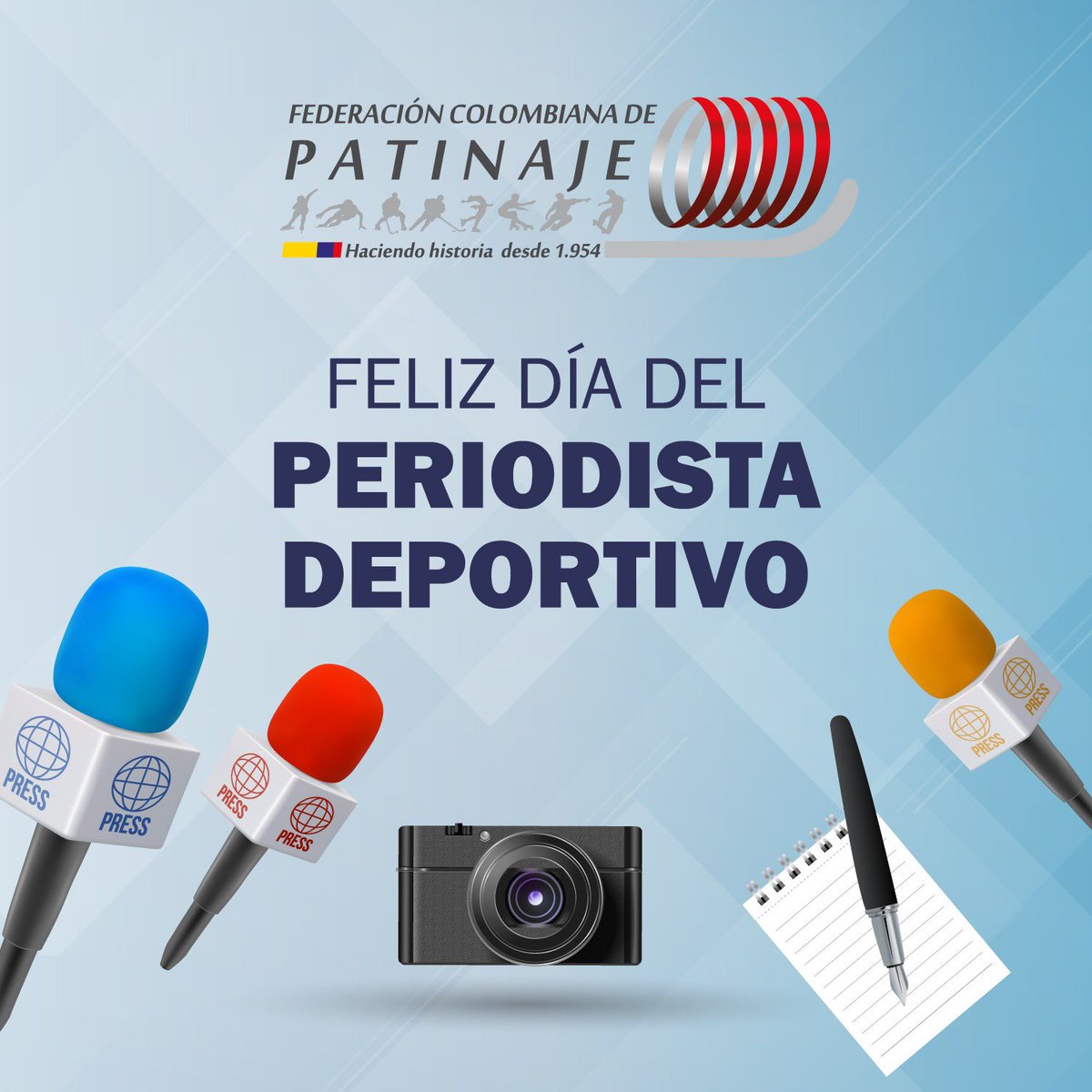 Fedepatincol's tweet photo. Felicitaciones para cada uno de ustedes, un reconocimiento muy especial desde nuestra institución, por gran aporte y trabajo que realizan en benéfico del deporte colombiano.

@MinDeporteCol @OlimpicoCol @CentroDepRcn @ACORDCOLOMBIA1 @WinSportsTV @DeportesEE @SenalDeportes https://t.co/YnbHchHTCp
