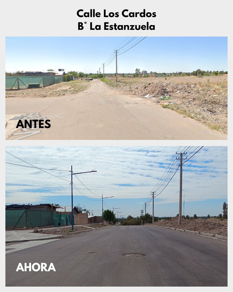 DiegoCoronelMDZ's tweet photo. Así está quedando el B° La Estanzuela en la zona sur - este. 

Trabajos realizados:

✅ Conexión de agua y cloacas.
✅ Cordón, cuneta y banquina.
✅ Veredas y rampas.
✅ Puentes peatonales y vehiculares.
✅ Pavimentación.
✅ Iluminación led.

#ObrasGC @AguasMendocinas https://t.co/bLfhOCcT6t