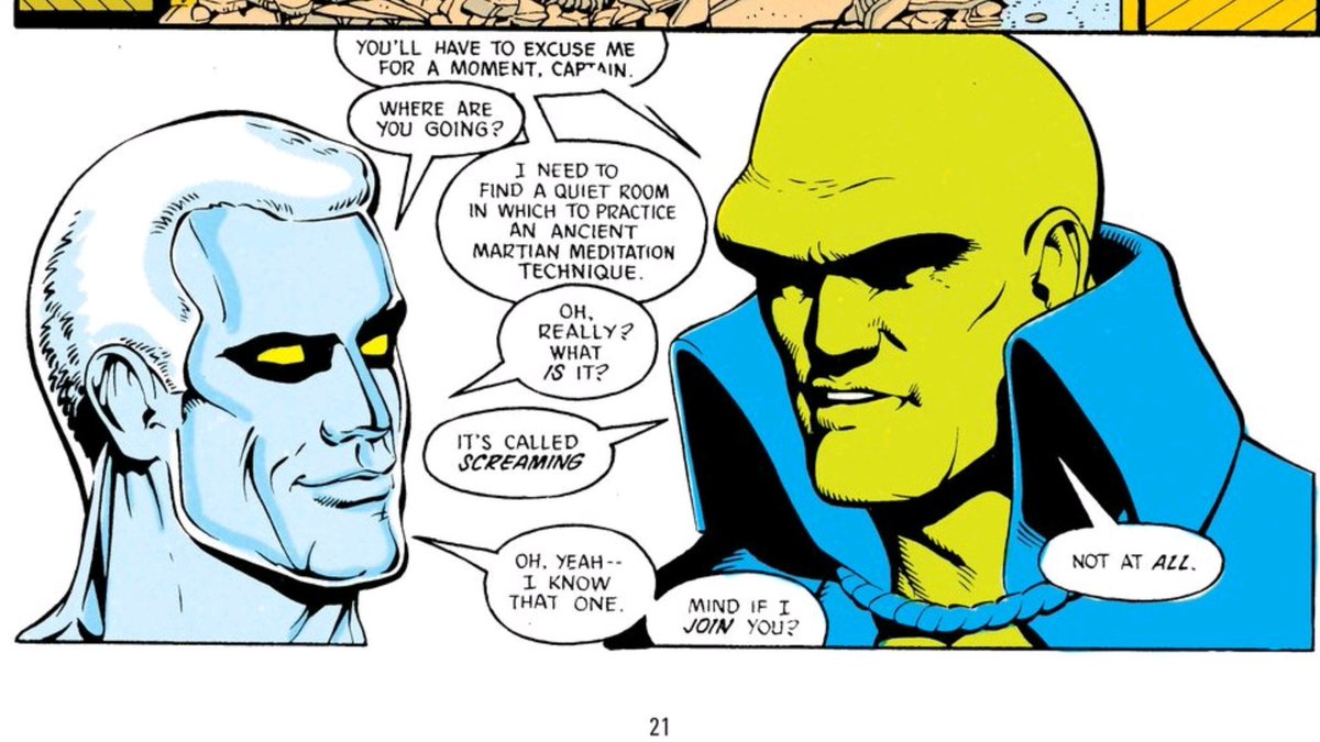 RIP, Keith Giffen, one of my doorways into DC.

My wife and I mention Martian meditation to this day.