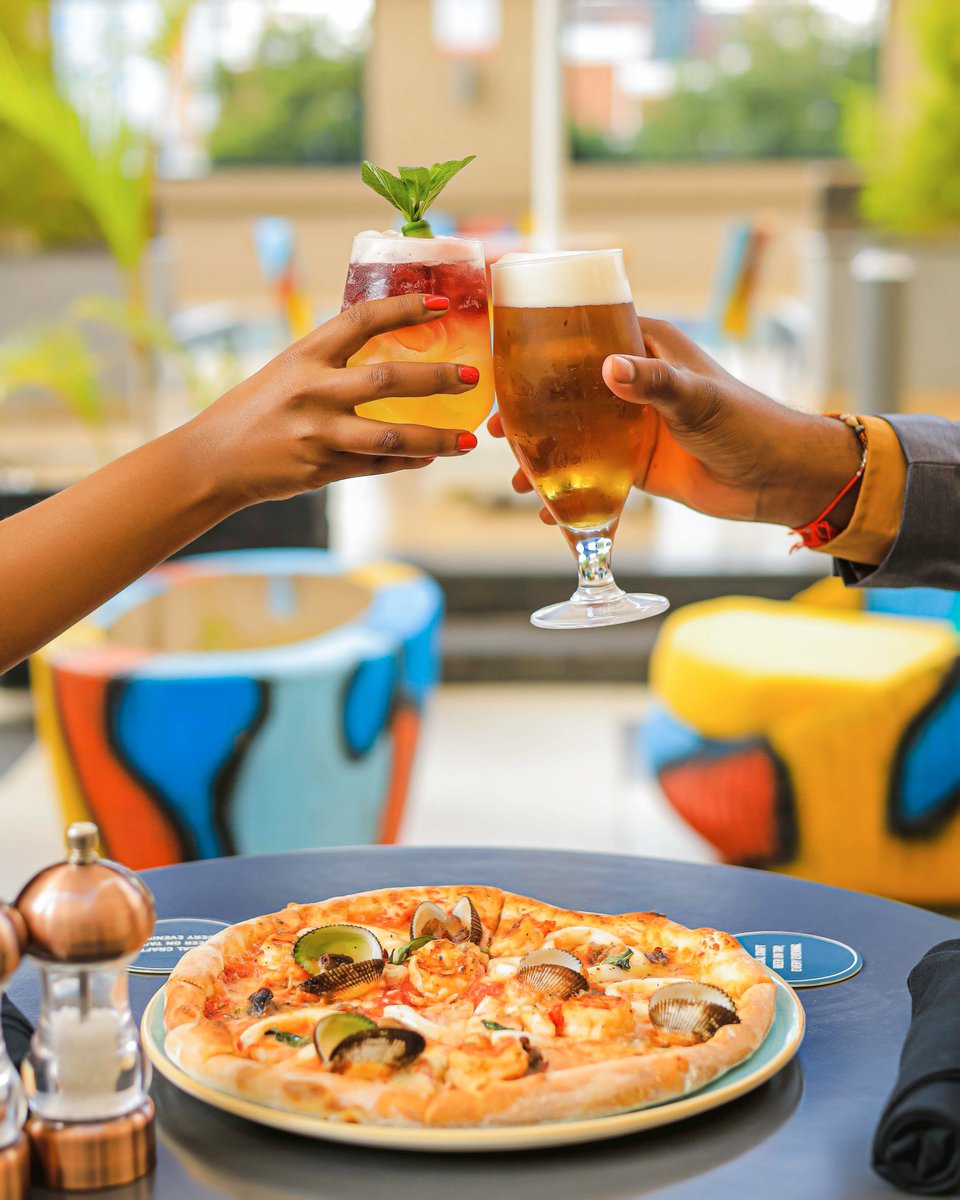Happy Thursday, y'all!  Make every Thursday a pizza party with our amazing bottomless pizza deal.

Enjoy unlimited pizza for just Rwf 25,000 for two. 
See you there!  

For more info, please call +250 788 163 100.