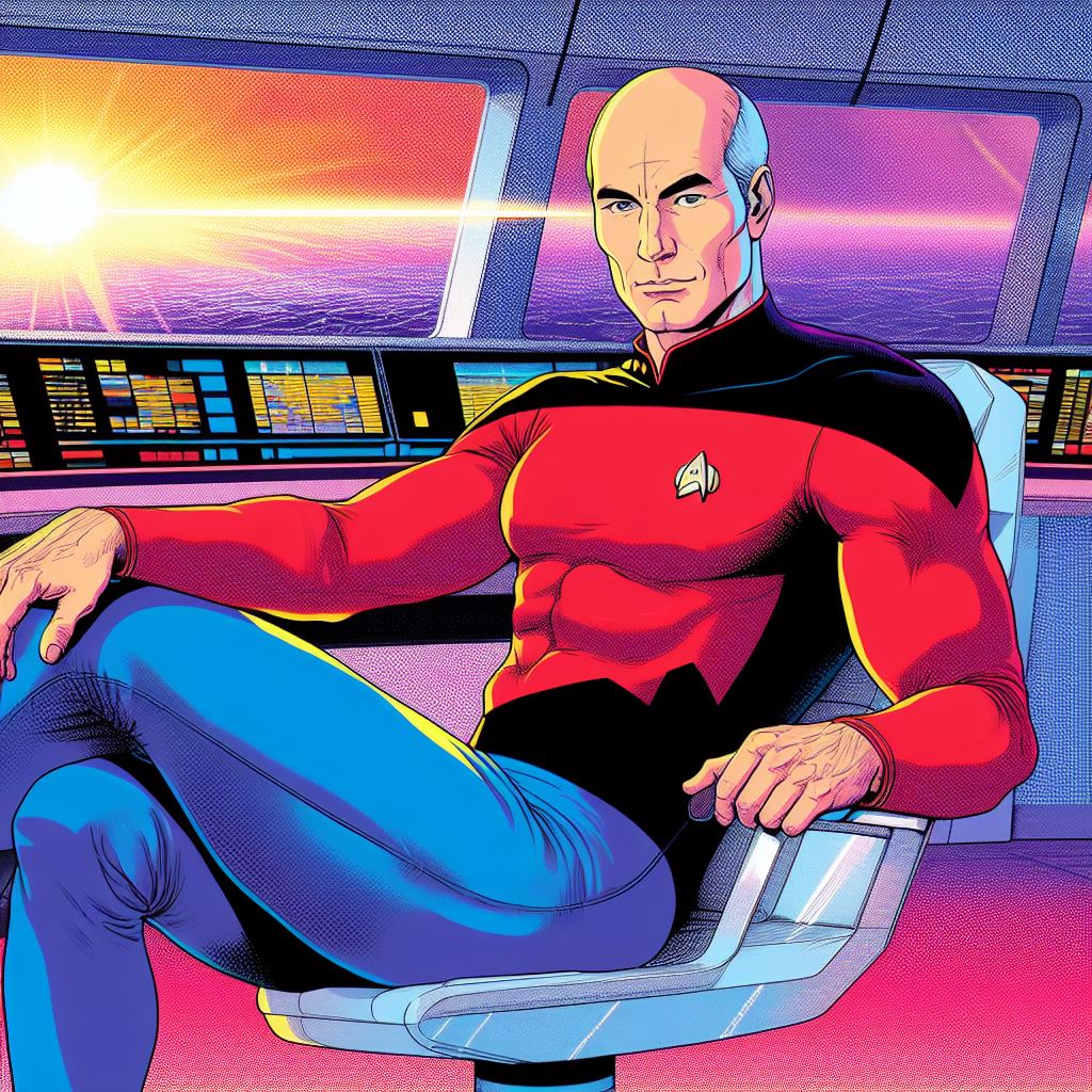 TheSFFDiscord's tweet photo. Make it so. #startrek #picard #bingimagecreator https://t.co/mYKS7Pl0VT