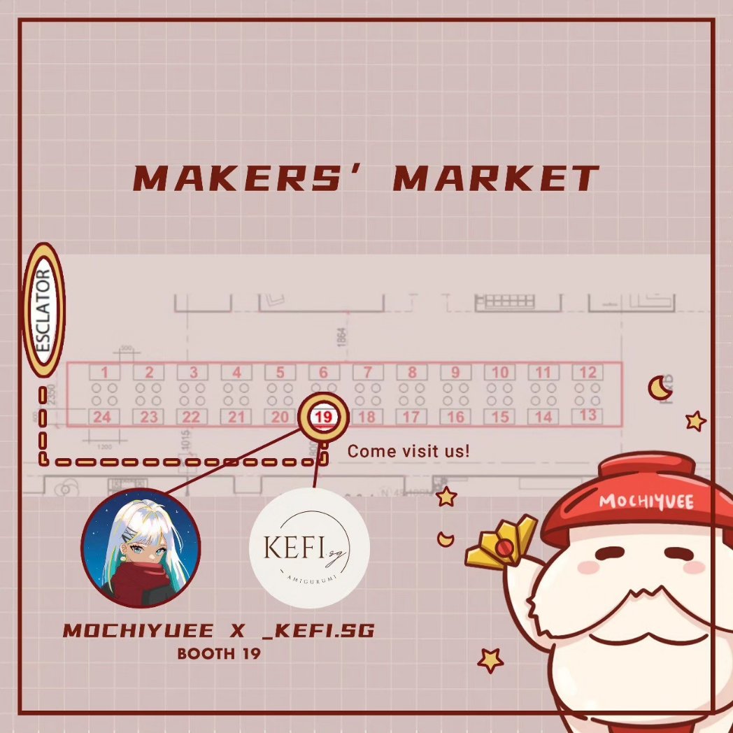 Mochiyuee's tweet photo. 📢 Makers' Market Catalogue! |I'll be selling mainly Studio Ghibli merchandise, including new items like stickers and prints. Keychains will still be available!
•
Booth 19! ✨️ 
•
Tags | #makersmarket #studioghibli #print #stickers #keychain #supportsmallbusiness #demonslayer https://t.co/w45Zu6IAku