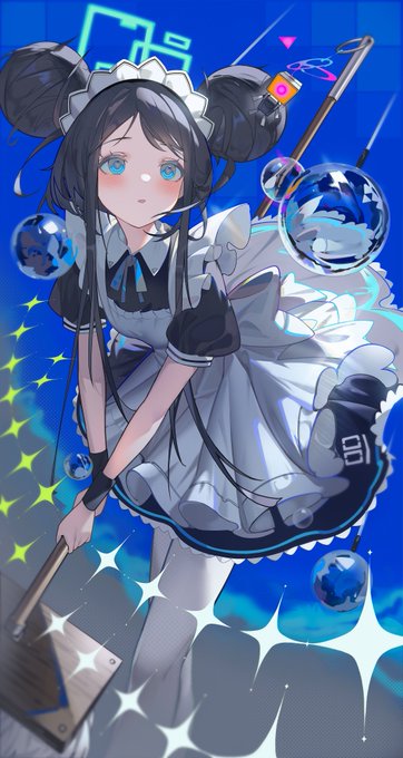 「メイド服」のTwitter画像/イラスト(人気順｜RT&Fav:50)