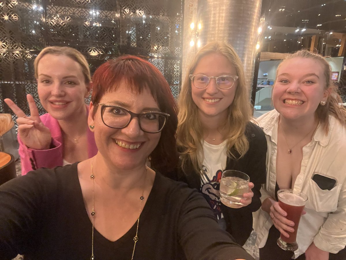 OnlyByMidnight's tweet photo. Great time meeting &amp; greeting at the VIP kickoff to AGS last night! Interactive Director Amber Scott represented us in a room full of talented devs, organizers, and sponsors. @DigitalAlberta @devolverdigital https://t.co/rIGN44yWBU