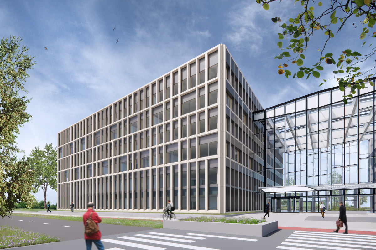 WurksBV's tweet photo. In opdracht van Amsterdam UMC realiseert bouwcombinatie MedicomZes/Kuijpers op locatie VUmc het Research &amp; Diagnostiek Centrum ADORE. (Artist impressions via AtelierPRO.) https://t.co/0L4lrFyhFA