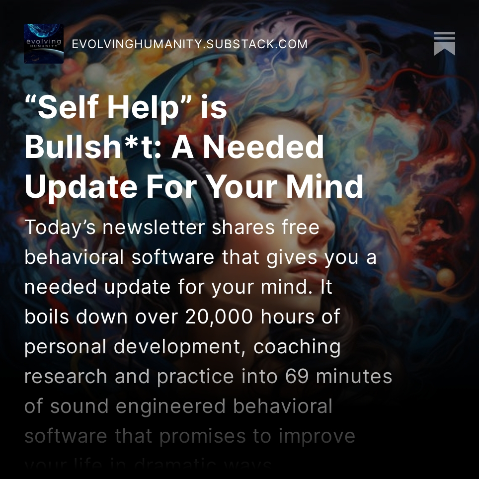 Upgrade your mind for free. devonwhite.org/reboot