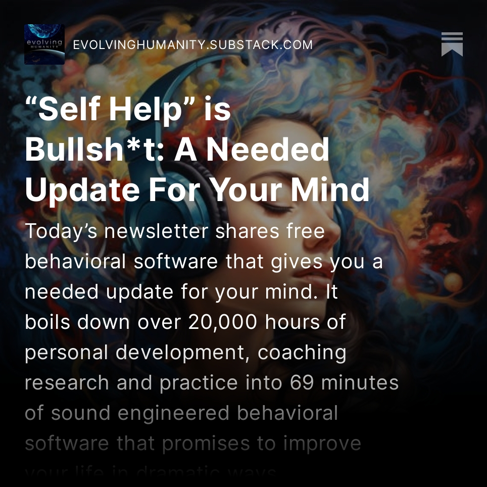 DevonWhite's tweet photo. Upgrade your mind for free. https://t.co/e7kDujvOu3 https://t.co/RTmkL4Hysu