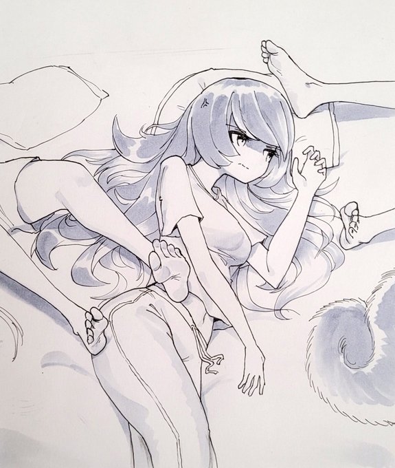 moona can't sleep (holoctober)   #HoshinovArt #HOLOctober #holoctober2023