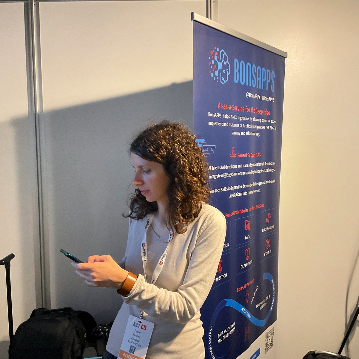 Giorno 2 al <a href="/WorldSummitAI/">World Summit AI: We do AI different.</a> ad Amsterdam. Grazie a chi è passato a conoscerci e a salutarci allo stand di <a href="/BonsApps/">BonsAPPs</a>! #wsai23