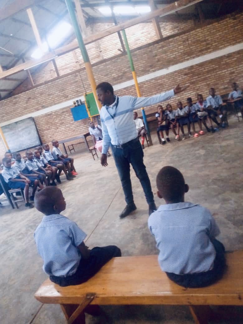 Imizicenter's tweet photo. Greetings from Imizi Center ,

This week we had a first workshop with the upper classes on proper handling and managing materials at IMIZI children’s center https://t.co/EGTsjamknV