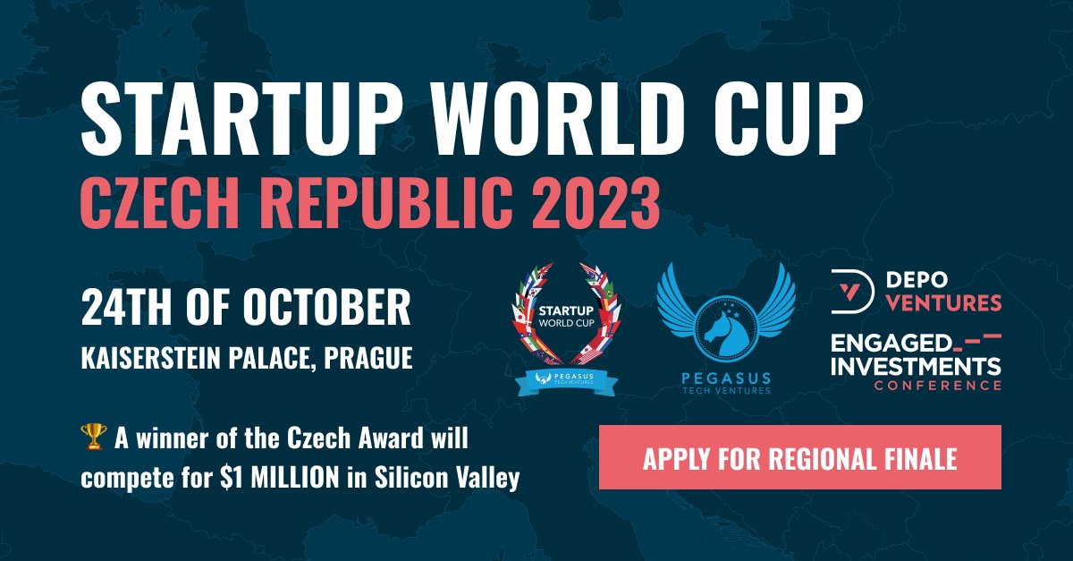 The Startup World Cup Regional Finale 2023 is BACK ON! The TOP 10 startups will pitch on Oct 24, during our Conference. The winner advances to the Grand Finale for a chance of a $1M! Applications are still open👇 lnkd.in/eA4p-3jh