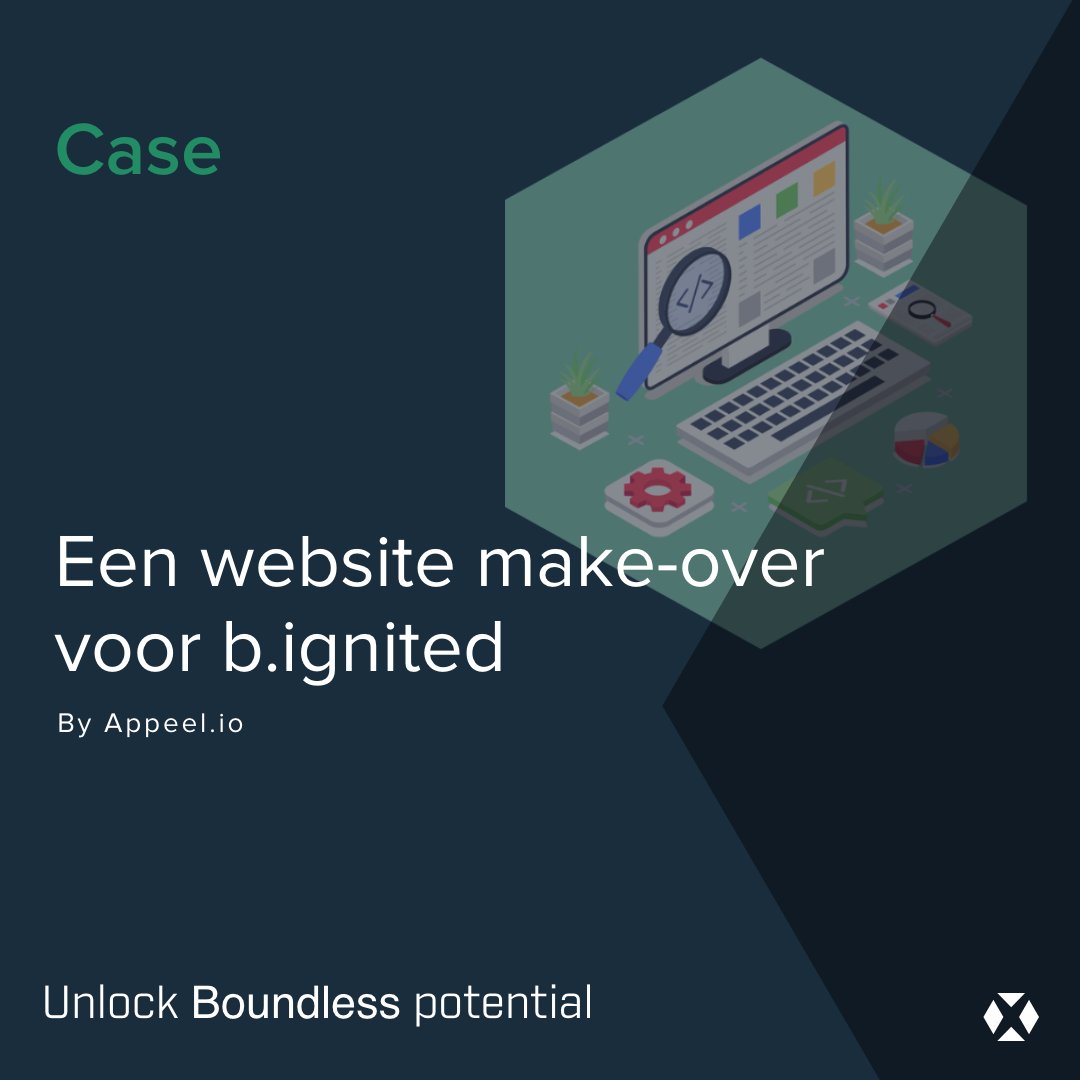 Ontdek hoe ons competence center <a href="/appeelio/">Appeel.io</a> de site van b.ignited transformeerde met #MotionDesign. Een must-read voor iedereen die hun webervaring wil verbeteren! 🚀 bit.ly/45ORp92 #XploreGroup #Innovatie