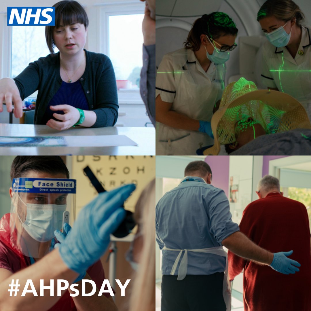 Its #AHPsDay on Saturday. Our AHPs include:  

🚑 Paramedics

🦵 Podiatrists

💆 Physiotherapists

🧑‍⚕️ Occupational therapists 

👁️ Orthoptists  

🦿 Prosthetists/orthotists

🥼 Therapeutic radiographers  

Register to receive your AHP careers guide.

orlo.uk/8DamM