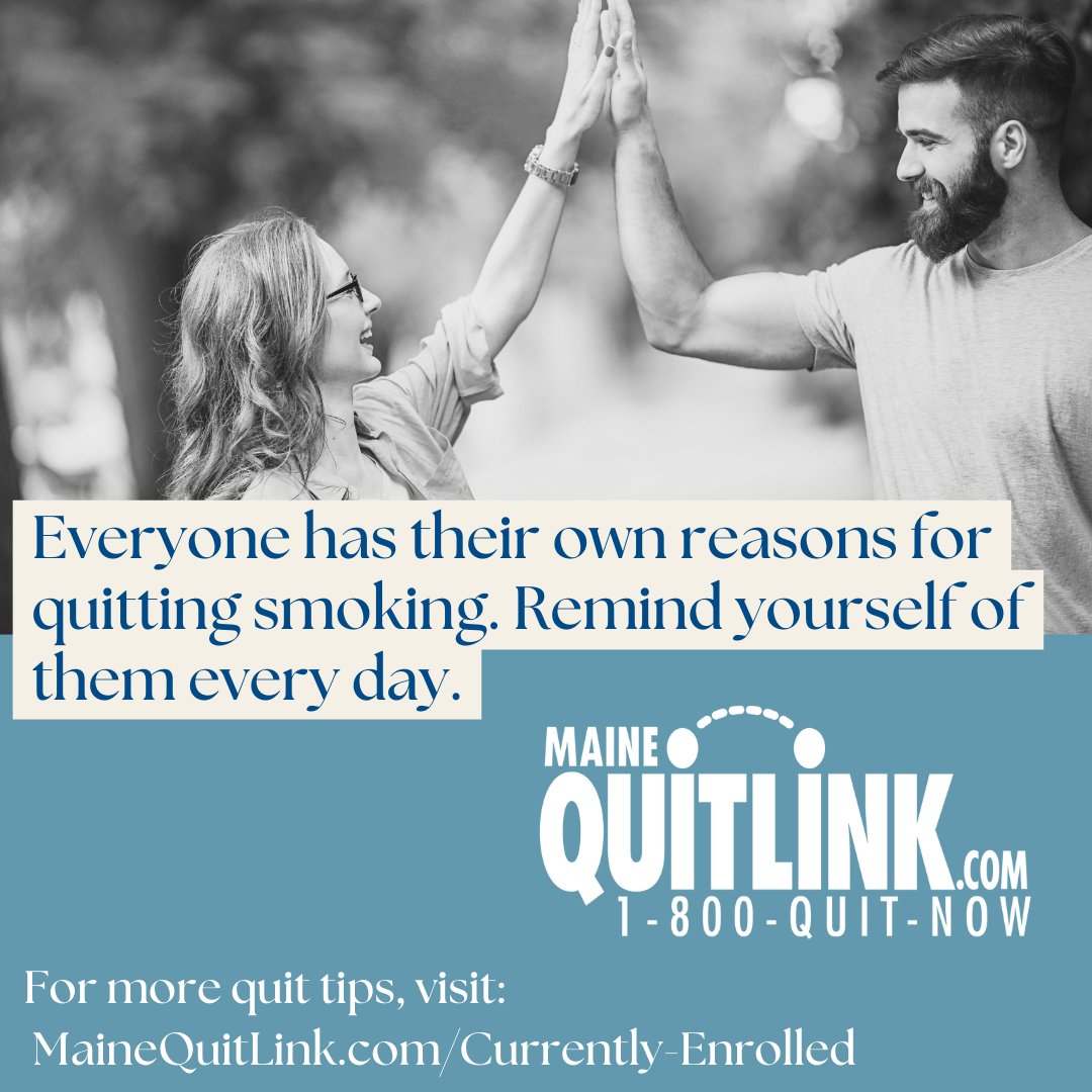 QuitLink's tweet photo. Planning and support can help you quit for good. Find Quit Tips to help you continue to move forward along the road to being smoke, tobacco, or vape-free at https://t.co/koMte9mQYN. https://t.co/puN4yIPSMO