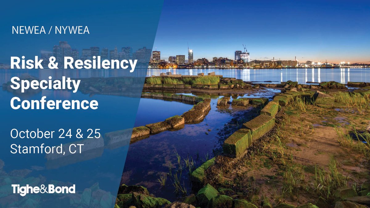 .@NEWaterEnv & NYWEA are hosting a specialty conference about strategic initiatives many in the industry are taking to improve #resiliency in response to #climatechange and aging #infrastructure. Join us for a panel discussion. Learn more: ow.ly/P7bh50PVy4J