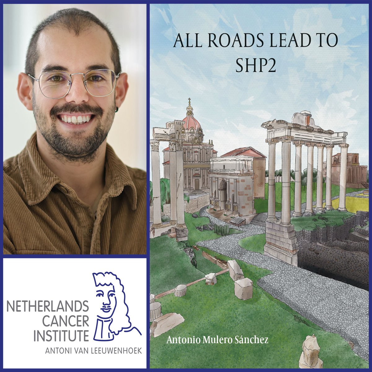 NKI_nl's tweet image. Closing off one pathway in one place is often not enough to block a tumor. A treatment discovered by @anthonymuler (@hetAVL @uniutrecht) involving two drugs is currently being tested in the clinic. 

Antonio will defend his thesis on October 19 ➡️ bit.ly/3RY1v3y