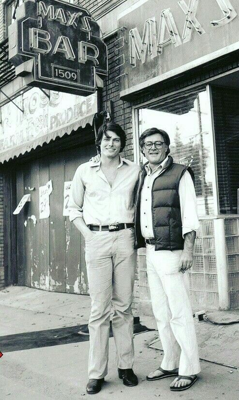 #christopherreeve & #richardonner #superman #actor #director