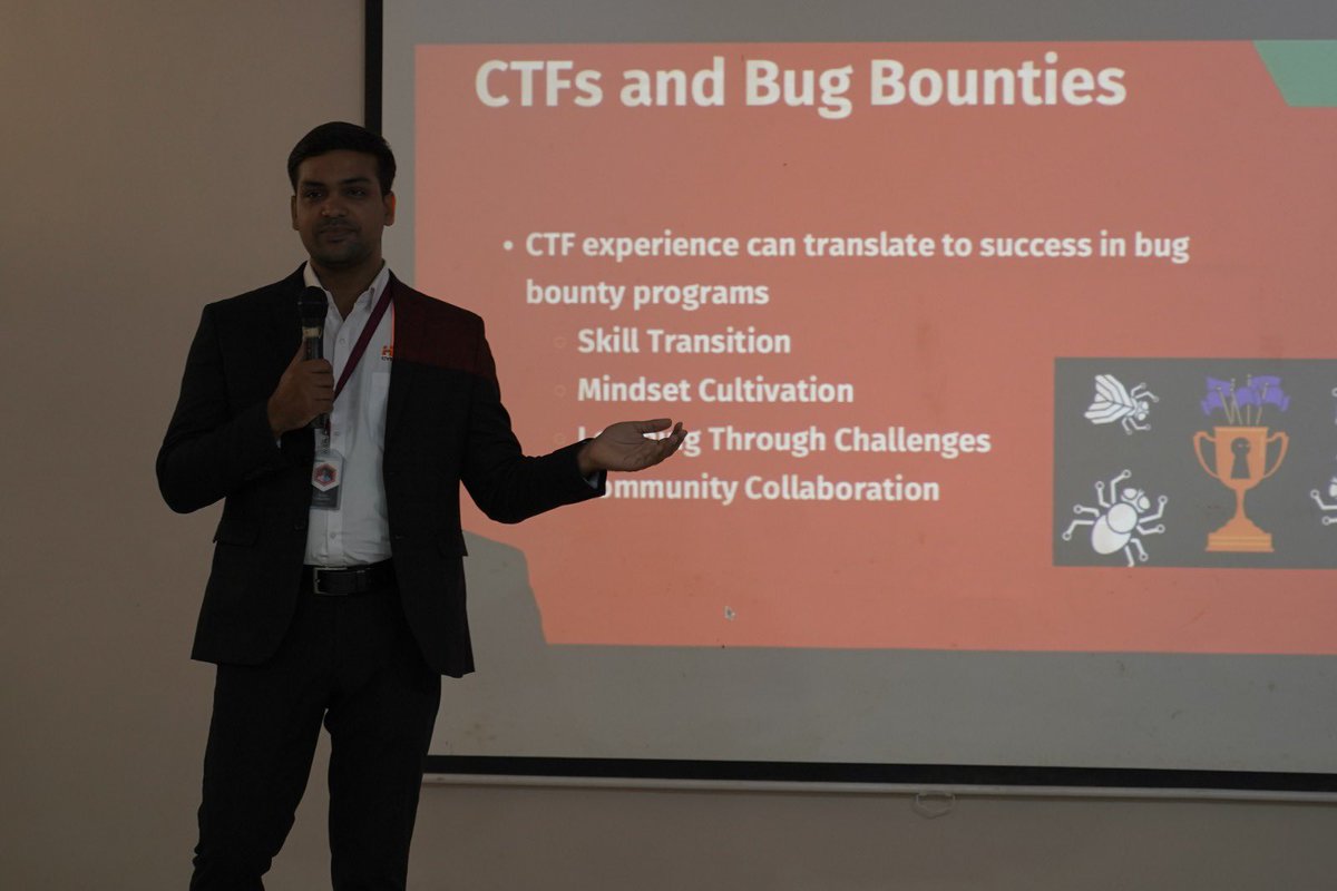 CTF‘s can greatly help Bug Bounties🚩🚩

Finished a talk ✅