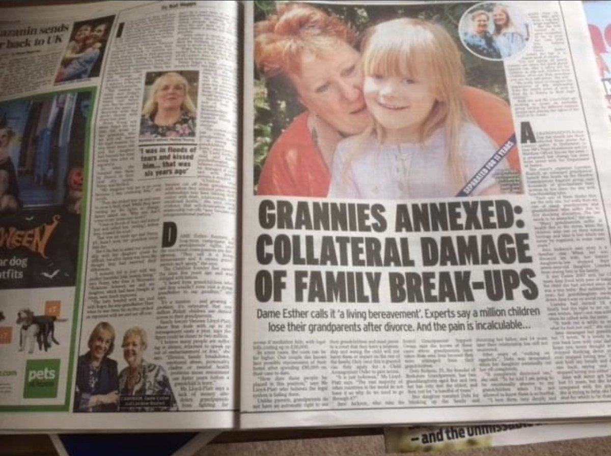 PAlienationuk's tweet photo. A reminder that alienating behaviours destroy the entire half of a child’s family inheritance.

It is intolerable and wholly inhumane that many grandparents pass away before their grandchildren are able to reunite with them 💔 https://t.co/cnMWQR9VOa