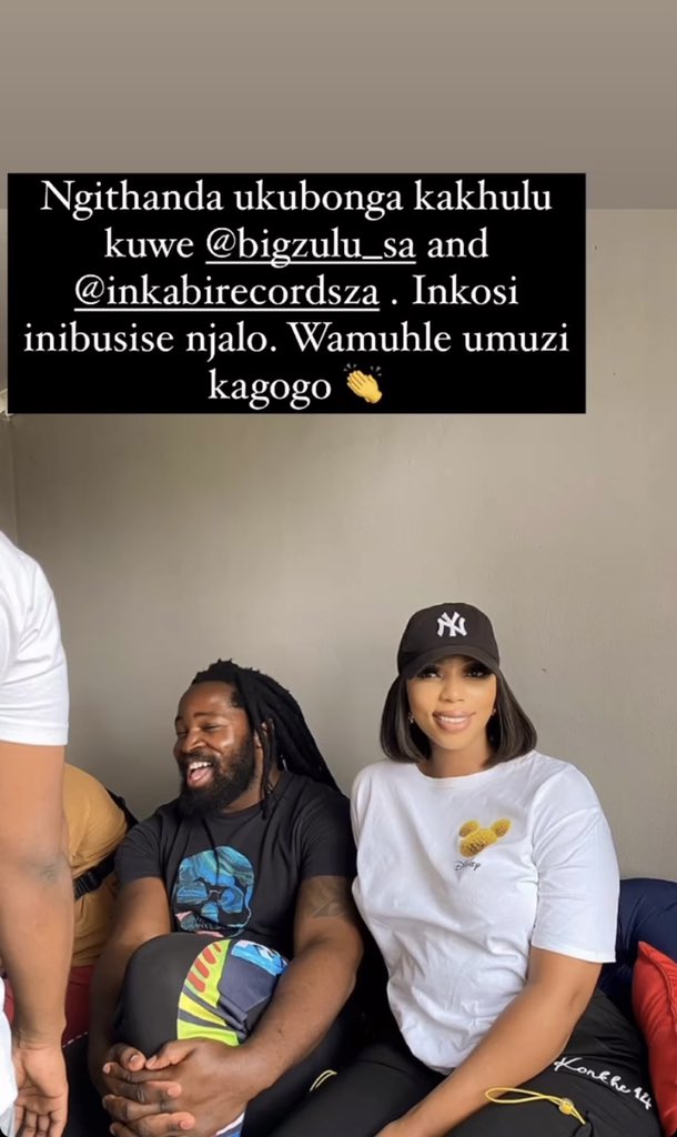 Meet Lulu Menziwa With Big Zulu 