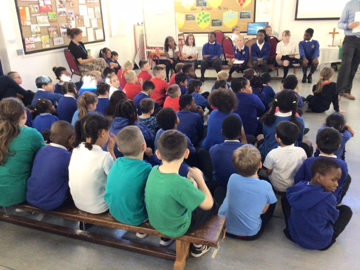 We celebrated the Feast of St Wilfrid today by completing time in our school House groups and then joined in a liturgy with parents.