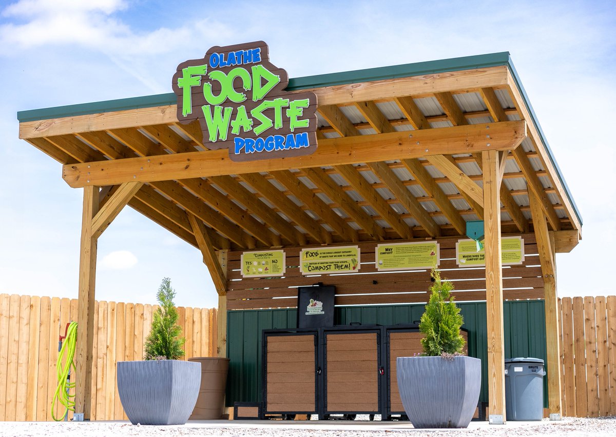Have you utilized our AWARD WINNING food waste program?!

Last week, our  food waste composing program received the 2023 Outstanding Solid Waste Program Award at the Kansas Solid Waste Management Conference.