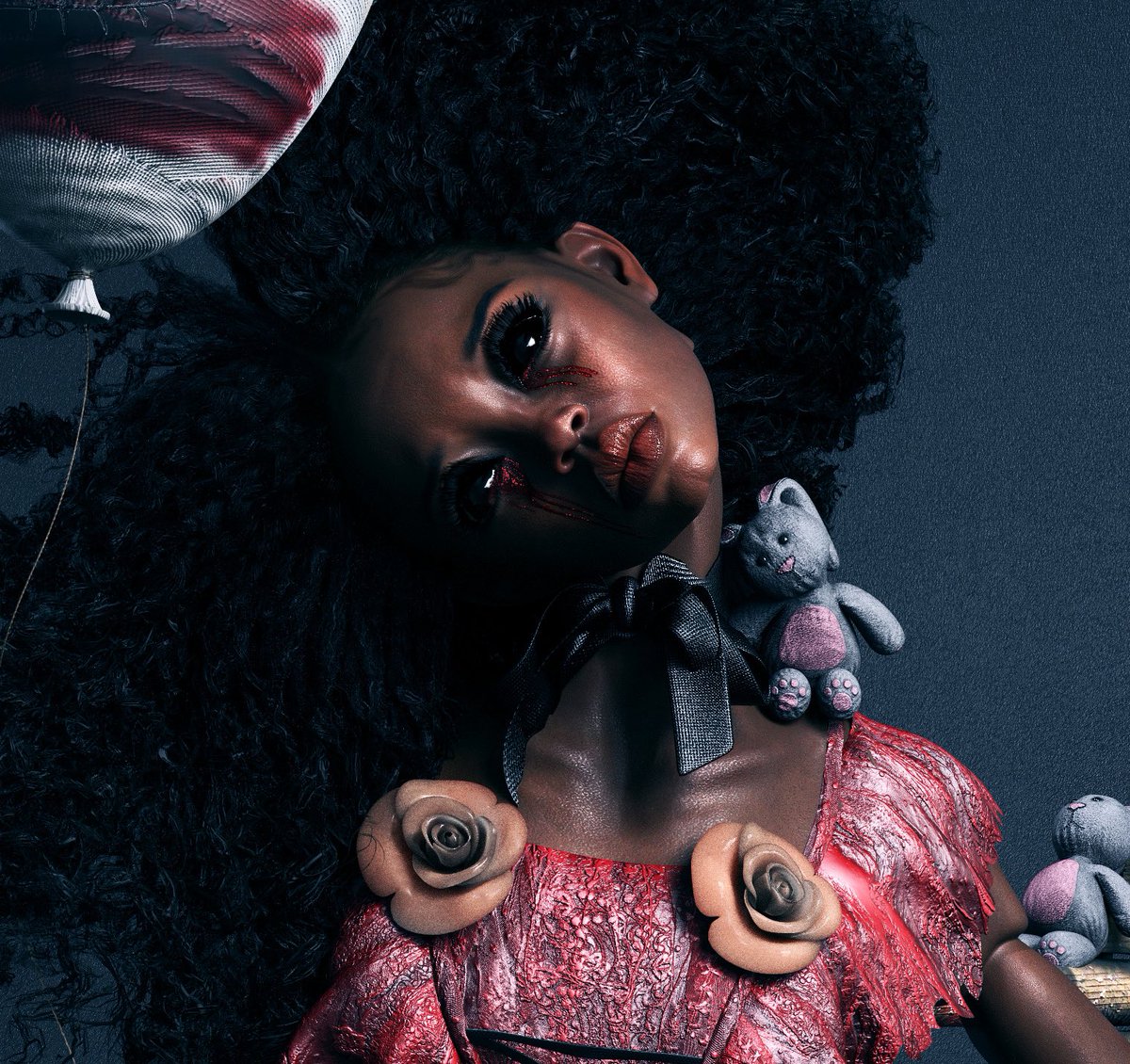 The Dismal Doll for #Blacktober.