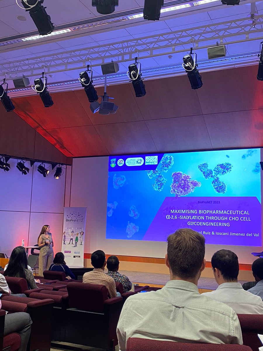 It was amazing to present my work at @BioProNETUK at @GSK (Stevenage,UK) Thanks so much for the opportunity 🥼👩🏻‍🔬🧬