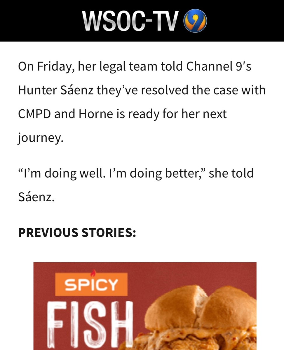Again very proud of my client for being brave enough to push for change. Not only did she advocate for herself, but her bravery and our fight led to changes in policy that will forever protect other citizens. 

None of us is free until all of us are free.  ✊🏽
