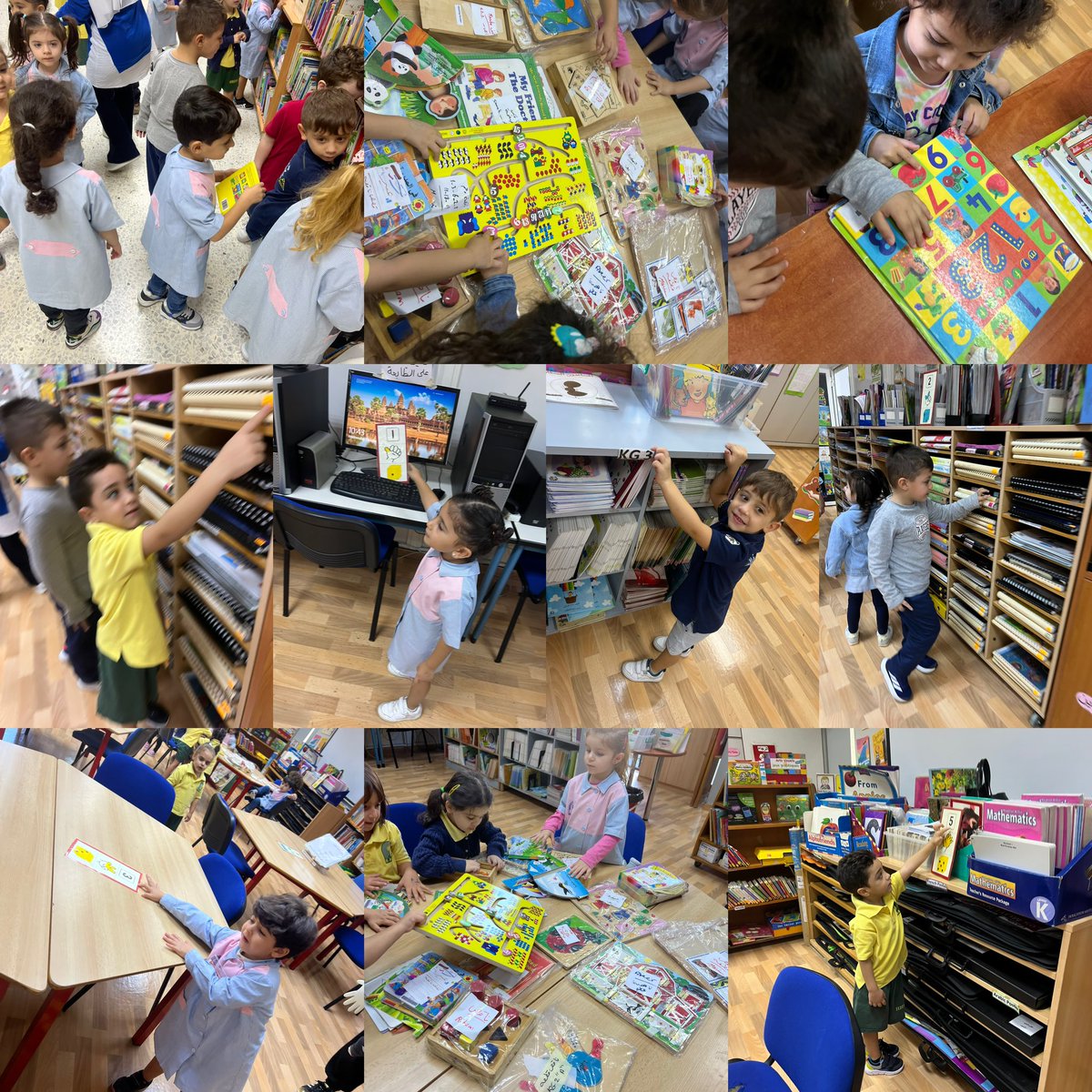 dohahawad's tweet photo. "See the magic unfold as our KG2 D learners become the charming seekers of numbers! 🔢🔍 Their laughter and curiosity turn a simple search into a heartwarming adventure. 🥰🤩 @Hhhsinfo @monifa_baba @SamahShbeib @sashgh @tbaassiri https://t.co/NxuMfPm0xH