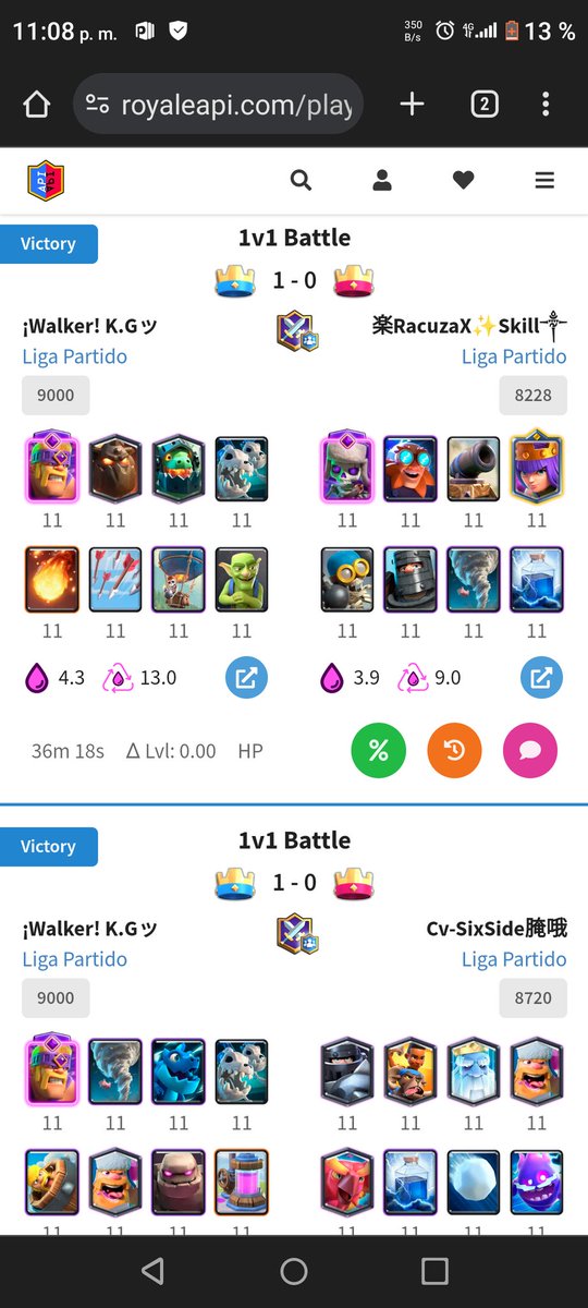 WalkerYayo7's tweet photo. Buen día el de ayer con doble barridita con @VG_eSportsClub y Gameover2
3-1 y 4-0 🤪 https://t.co/mxHjCD788V
