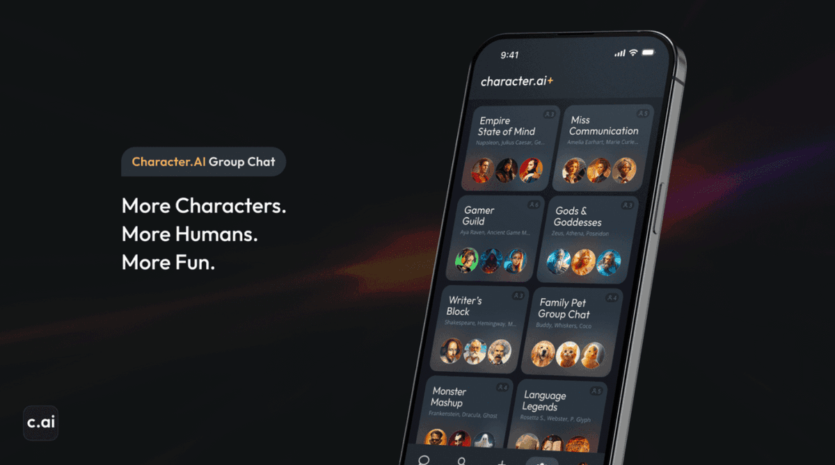 MultiplatformAI's tweet photo. https://t.co/S8k3pWluca Unveils Innovative Group Chat Functionality for Subscribers

#a16z #AI #AIchatbot #artificialintelligence #cai+subscribers #CharacterAI #Customization #Entertainment #groupchatfeature #llm #machinelearning #socialconnections

https://t.co/vuGSIuQ9cs https://t.co/BvlWWHoPCx