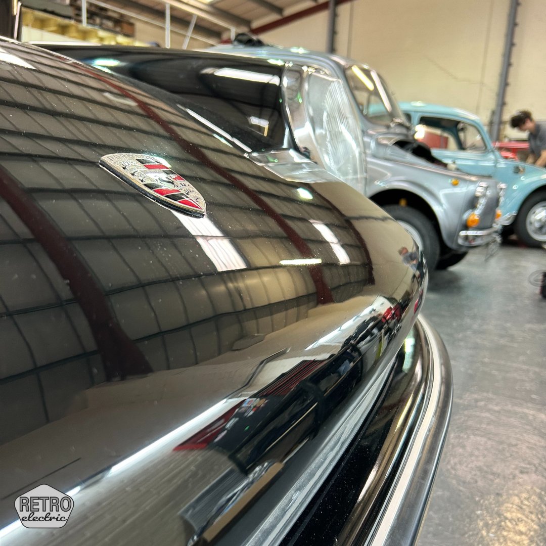 retroelectrics1's tweet photo. Nothing is more satisfying than returning a classic to its former glory! 

Our restoration service takes care of all those special interior and exterior touches. Then onto our EV conversion.

Result - a beautiful car that drives as good as it looks, https://t.co/rZZDlCjEP0 https://t.co/1v4fND9MBR