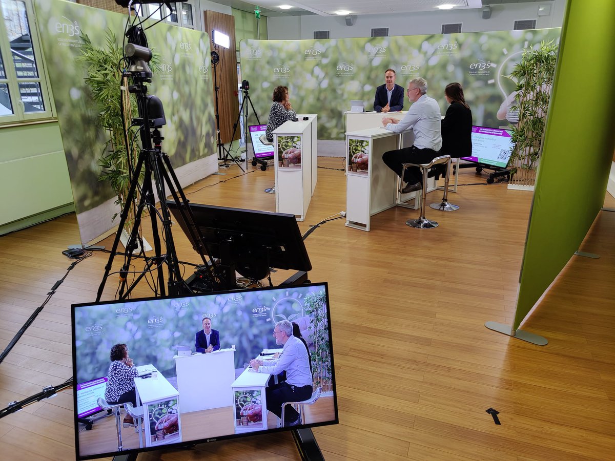 #GDPS
📣 La 4ème journée se poursuit avec une séquence animée par <a href="/damon_julien/">Julien Damon</a> sur «#Intelligence #artificielle et protection sociale» avec Anne-Marie Armanteras, Think tank Health &amp; Tech, Hélène Marin, <a href="/EthikIa/">Ethik IA</a> et Jacques-Henri Veyron, Présage
👉 en3s.fr/2023/07/06/les…