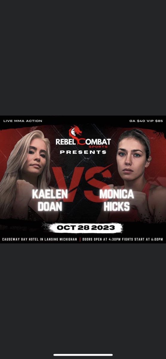 monicahicks05's tweet photo. LETS GOO ⚔️ 
16 days 🩸
Reach out to me for tickets and come watch me put on a show in Lansing Oct. 28th. ❤️‍🔥 https://t.co/1kR66BcvCU